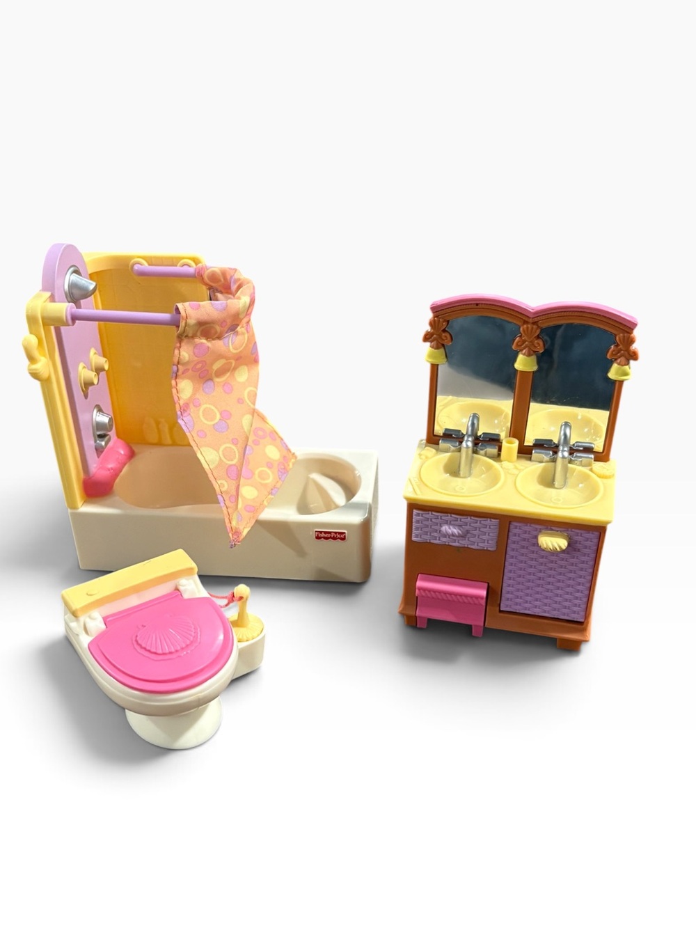 Fisher-Price Loving Family Dollhouse Bathroom Set